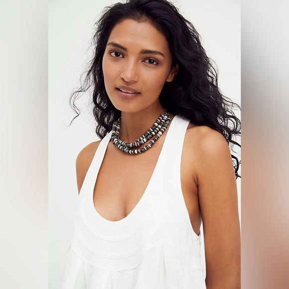 FREE PEOPLE
New You Tank in Ivory - Picture 4 of 5